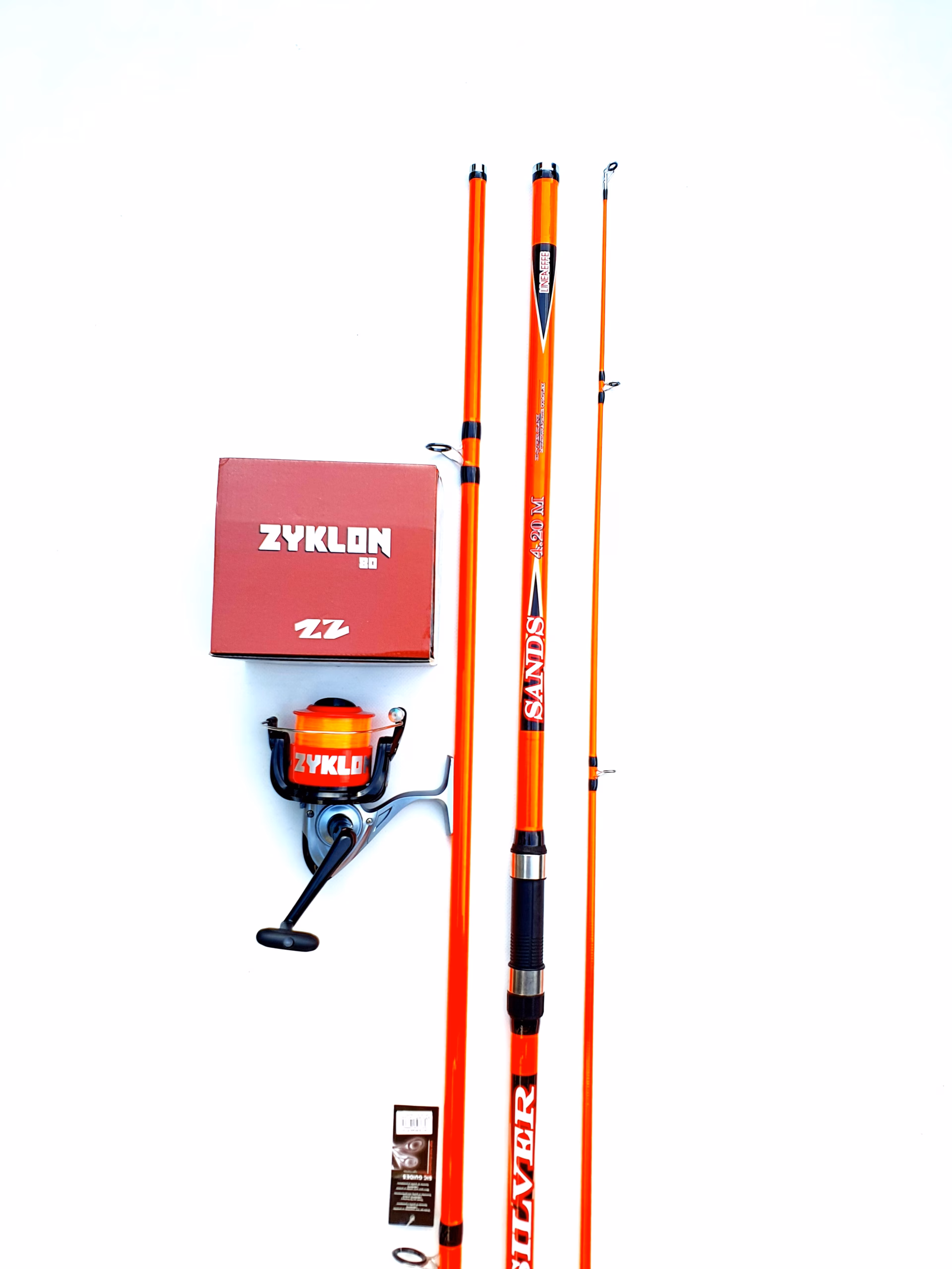 Combo Surfcasting Caña 4,20 m + Carrete 8000 con Hilo – Equipo Surfcasting Calidad‑Precio