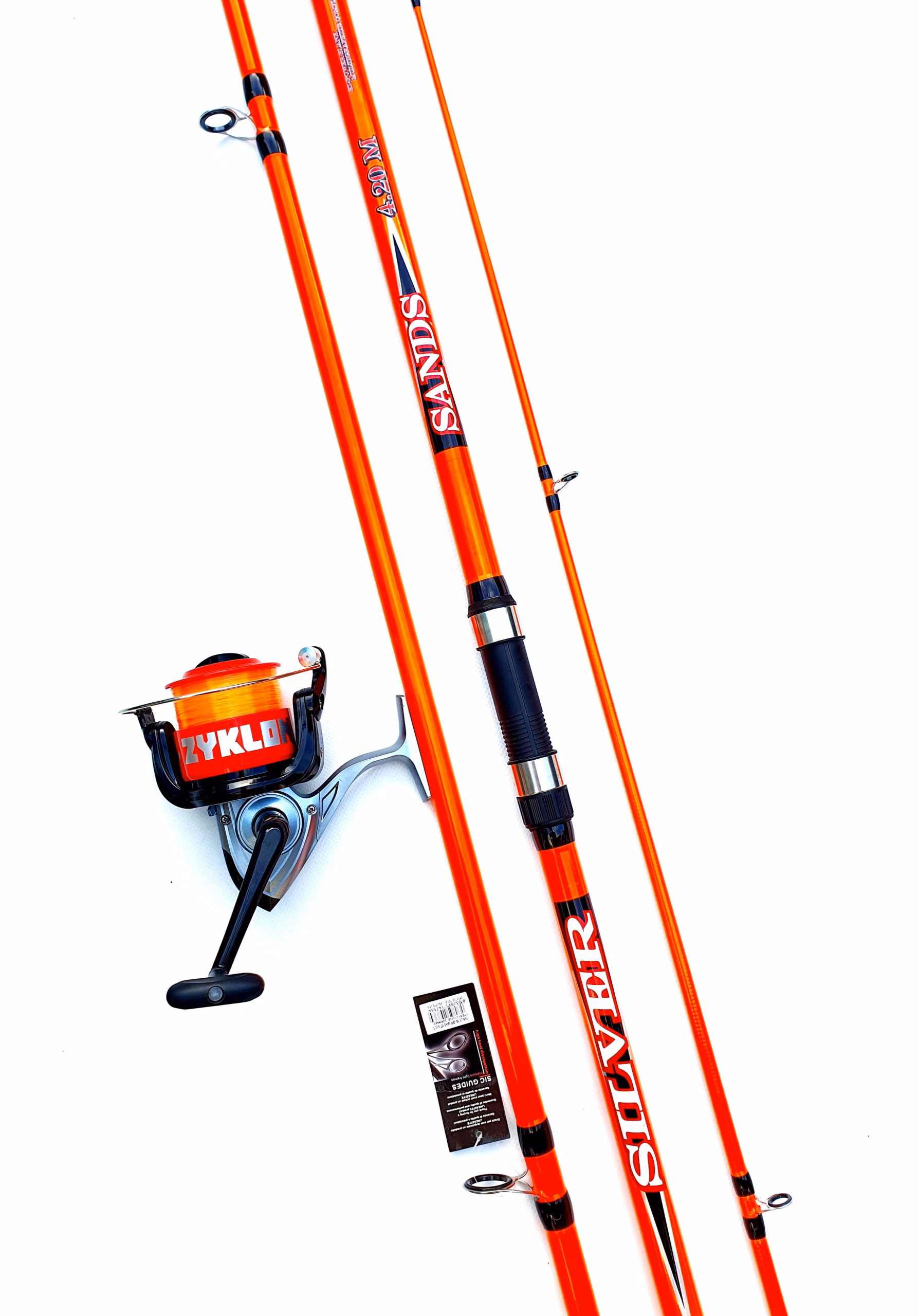 Combo Surfcasting Caña 4,20 m + Carrete 8000 con Hilo – Equipo Surfcasting Calidad‑Precio - Imagen 2