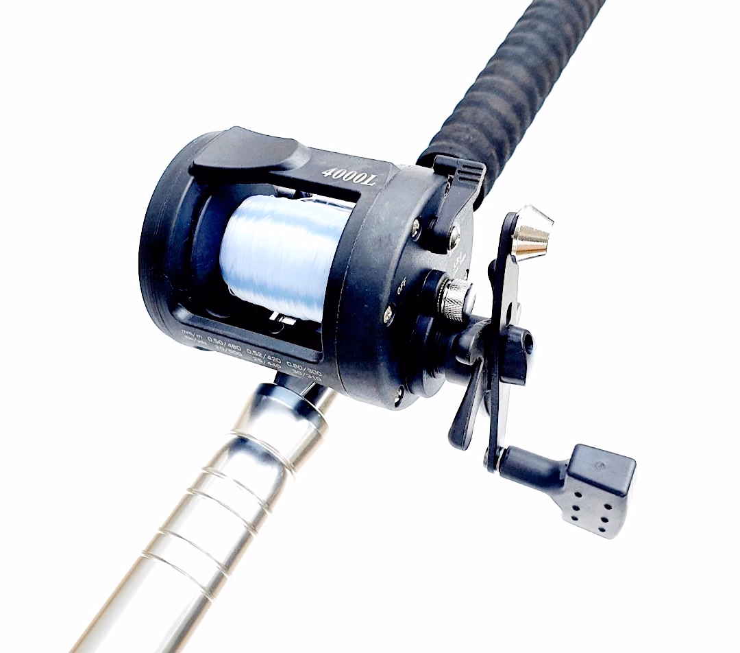 Grauvell Kona Yuba Combo Curricán 1,70 m 50 y 80lb con Carrete 40 lb - Imagen 4