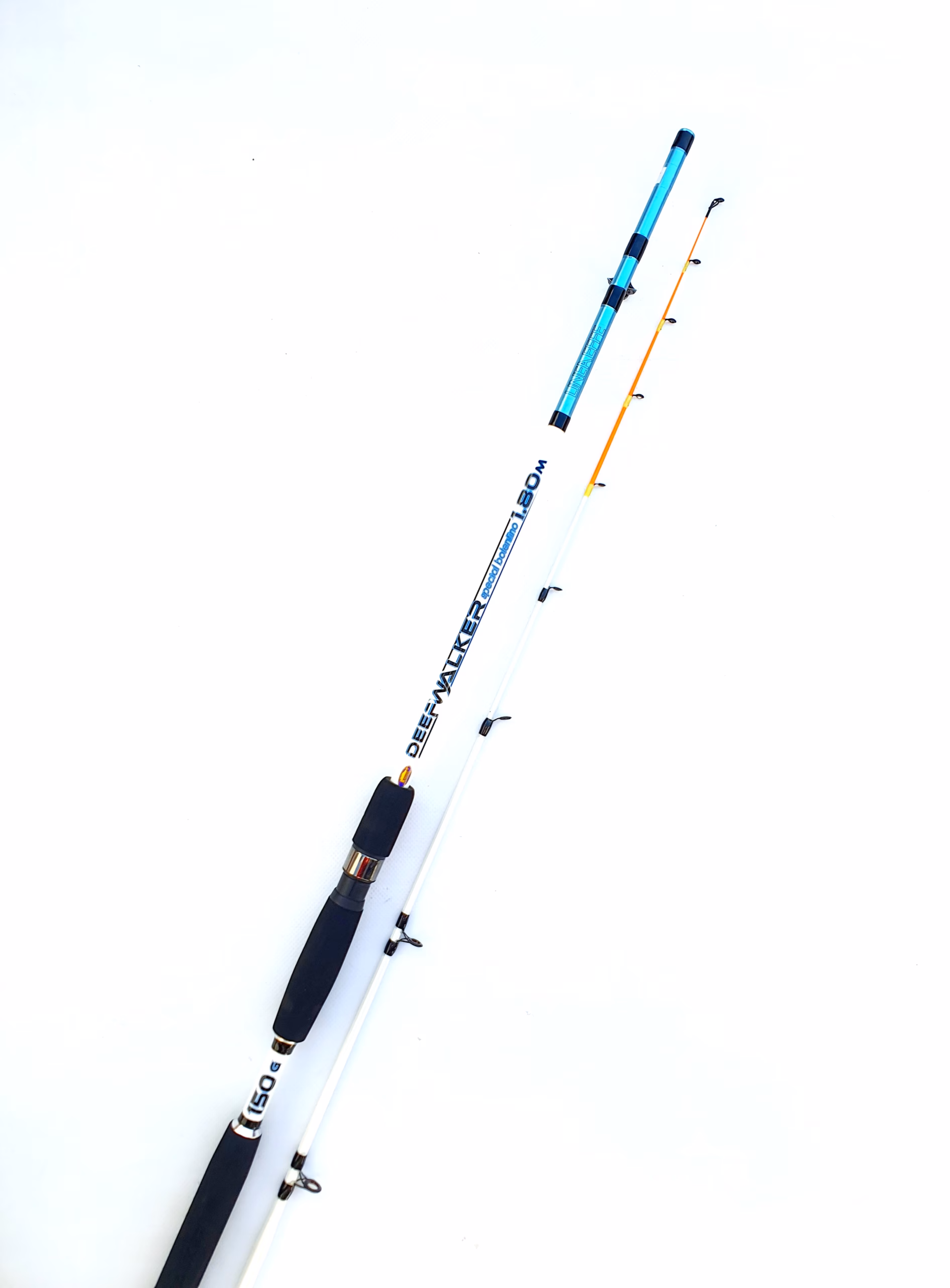 Caña Eging y Bolentino Lineaeffe Deep Walker 1.80 m – Embarcación Acción hasta 150 g para Calamares, Sepias y Pesca a Fondo