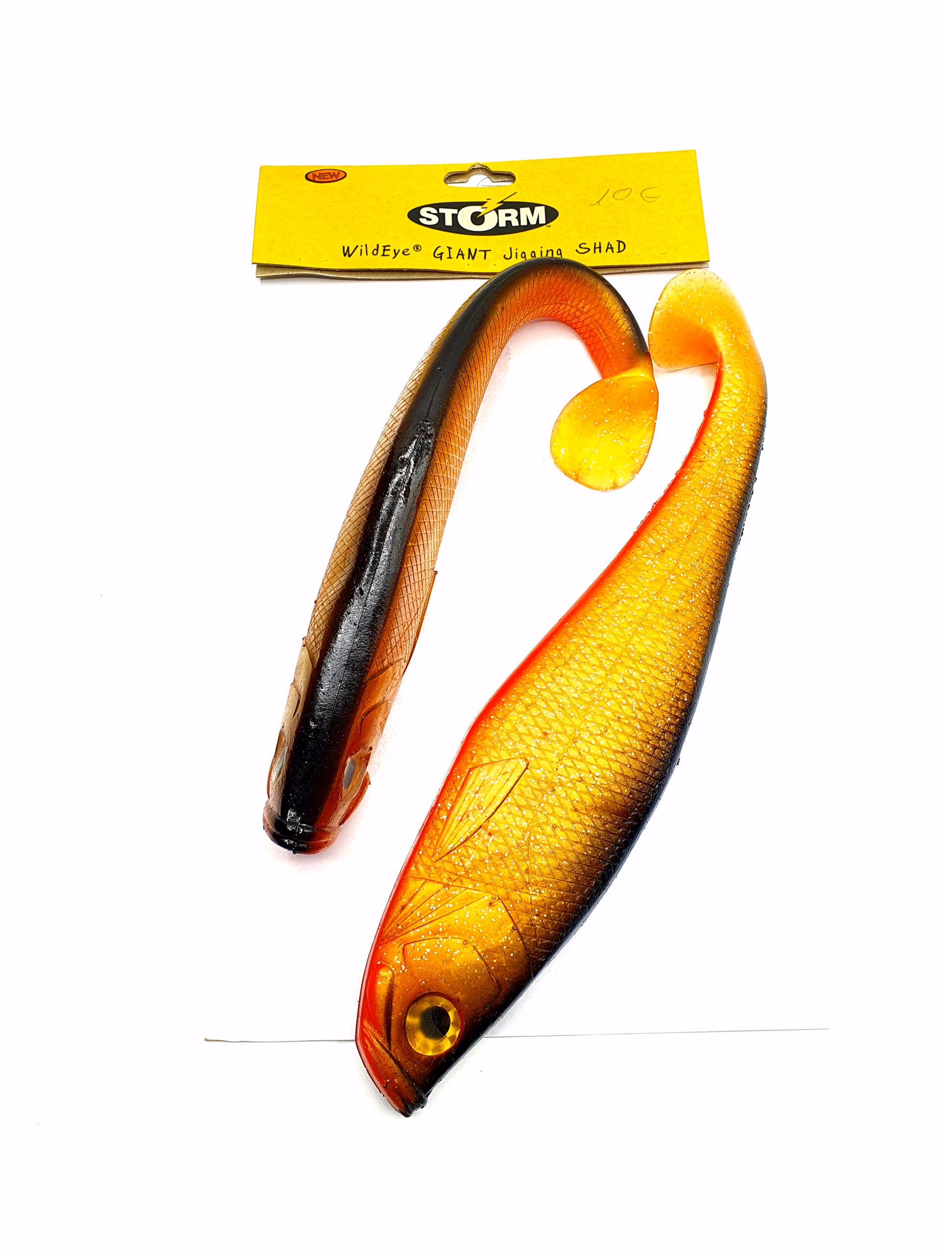 Vinilos para Jigging Storm 30cm 300g – Vinilo Gigante para Atún, Siluro y Lucio (Pack 2)