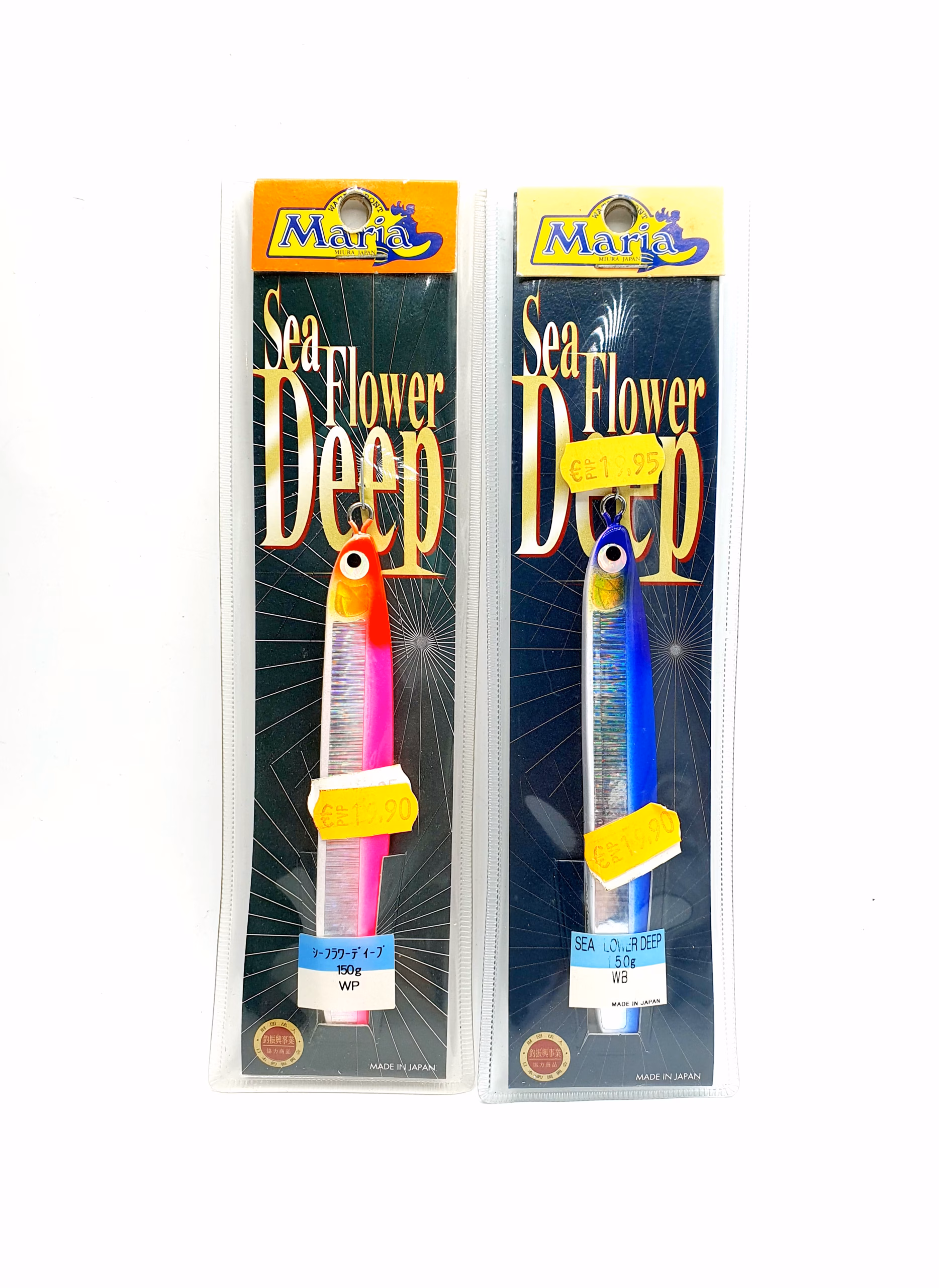 Jigs Maria Sea Flower Deep 150 g – Jigging Vertical en Profundidad para Dentón y Serviola
